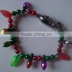Christmas Bracelet Blinking Flashing Christmas Tree Bright Led Lights Batt. Incl thumbnail-2