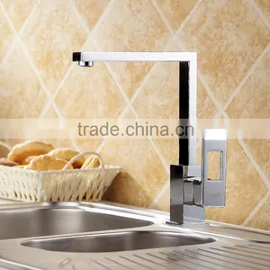 Brass Square Kitchen Mixer/high Grand Faucet thumbnail-4