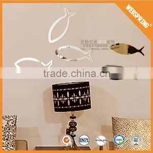 Low Cost Reusable Self Acrylic Mirror Wall Sticker thumbnail-5