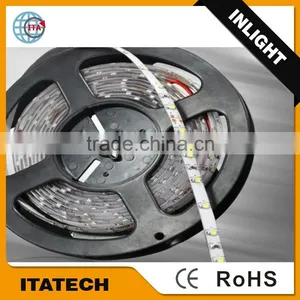 4.8W/M DC24V SMD3528 IP20 60LED/M 360LM/M Flexible Led Strip Light thumbnail-1