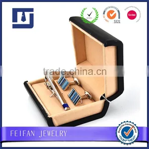 Custom Logo Cufflinks And Tie Clip Badge Tie Bar With Box Manufacturer Quality Choice thumbnail-2
