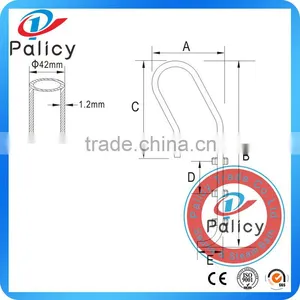 1.2mm Thickness Stainless Steel 304/316 2 Step Ladder With Handrail thumbnail-3