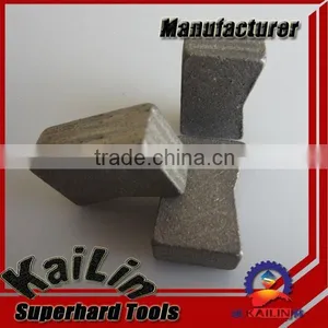 K Shape Diamond Marble Block Cutting Segment for Export thumbnail-4