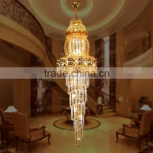 Competitive Price High Ceiling Modern Crystal Chandelier From China 98108 thumbnail-4