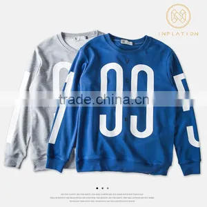 Basic Crew Neck Wholesale Polyester Hoodies With Factory Price thumbnail-3