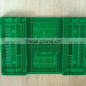 2016 PP Good Quality Hot Sale Plastic Foldable Crate for Apples and Orange and All Kinds Fruits thumbnail-2