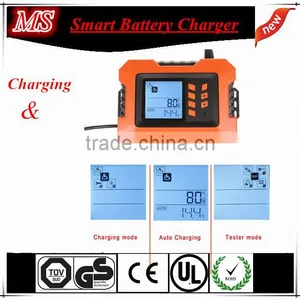 12a Automatic Universal Car Battery Charger thumbnail-4