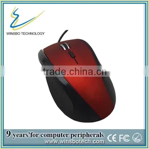 Various Colors Cool Shaped PC Mouse Optical 4D Wired Mouse thumbnail-2
