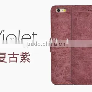 Factory Wholesale Retro Matt Polished Leather Case For IPhone 5/5s thumbnail-5