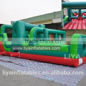 2015 Best Design 12m Inflatable Obstacle Course for Kids , Outdoor Obstacle Course thumbnail-4