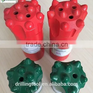 Spherical Thread Drill Bit, R25 Bit Thread, R25 Button Bit thumbnail-1