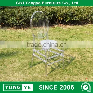Wholesale Prices Wedding Decoration Ghost Plastic Chair thumbnail-3
