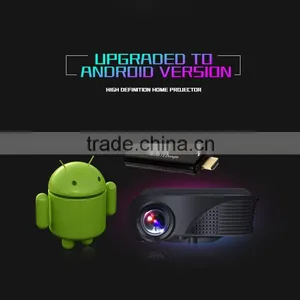 Wholesale 1800Lumens Cheap Mini LED 1080p HD Projector S320 Smart Outdoor Used Projectors Screens thumbnail-3