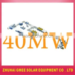 40MW PV Solar Cell Module Panel Automatic Framing Assembly Line Production Line thumbnail-1