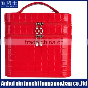 Big Capacity PU Leather Make Up Bag A Set Cosmetic Bag thumbnail-1