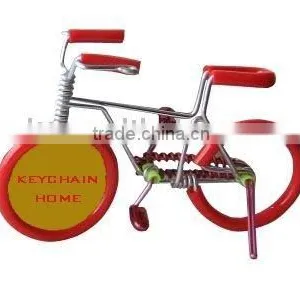 Customs Logo Mini Bike Wire Key Chains thumbnail-1