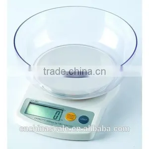 HCK-3 White Simple Design Electric Food Scale thumbnail-4