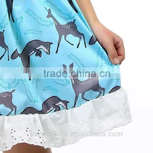 2016 Printed Cheap China Wholesale Kids Clothing Designs for Kids Evening Gown thumbnail-6