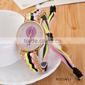 Elastic Knitting Watch Chain Dream Catcher Watch Wrist thumbnail-1