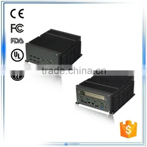 Intel Core2 Duo Mini Cpu P8600 2.4G 1*VGA 2*LAN 6*COM 1*PCI 7*USB Mini Duo Fanless Embedded pc thumbnail-1