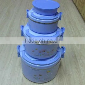 Durable Plastic Insulation Barrels With Dinner Set thumbnail-1
