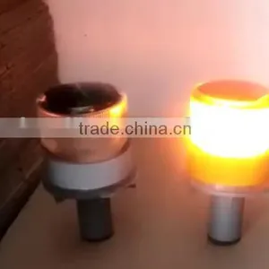 High Brightness Solar Battery Highway Construction Work Lights thumbnail-4