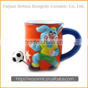 Professional Manufacturer Cartoon Animal Mini Ceramic Mug thumbnail-1
