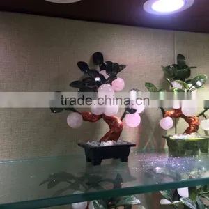 Precious Beautiful Rose Crystal Trees Ornaments thumbnail-4