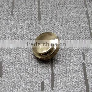 No Logo Gold Metal Button thumbnail-1