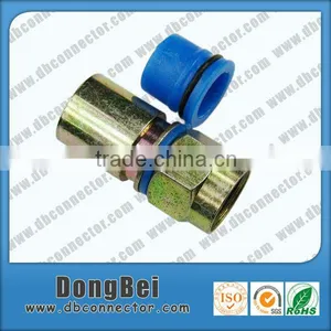 F Male Compression Waterproof Cable Connectors thumbnail-1