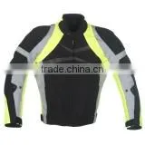 Bistre And Yellow Color Racing Wear Womens Jacket thumbnail-1