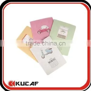 Paper Soft Cover Lined Cream Paper Book With Staples thumbnail-1
