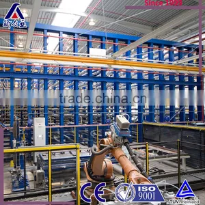 Powder Coated Heavy Duty Warehouse Rack And Logistic Automatic Racking System thumbnail-1