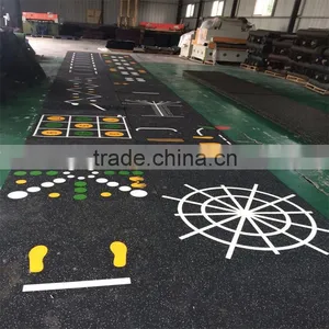 Anti-Slip Safty Fitness Rubber Floor Mat Rolls Function Flooring thumbnail-1