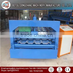 Best Sell Stone Coated Roof Tile Making Machine Line, Trapezoidal Single Sheet Roof Roll Forming Machine thumbnail-1