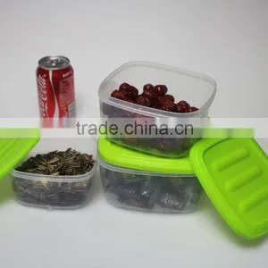 Food Level Plastic Storage Box Crisper With Lid thumbnail-2