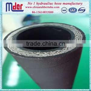 Mder 4SH 4SP SAE and DIN Steel Wire Inforced Spiraled Hydraulic Rubber Tube thumbnail-2