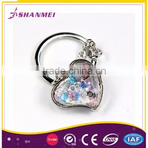 OEM Acceptable High Quality Discounted Price Cheap Fashion Heart Shape Keychain thumbnail-4