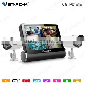 VStarcam Waterproof Battery Operated Outdoor Wireless Solar Power Security ip Camera thumbnail-2