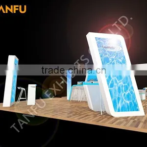 TANFU Customized 10m x 20m Modular Exhibition Booth for CES Show thumbnail-2