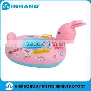 2016 Eco-friendly New Style Pink Rabbit Floating Inflatable Water Floating Rider/inflatable Swim Ring/inflatable Float Rider thumbnail-1