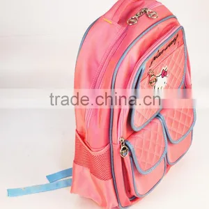 3D Cartoon Characters Multi-compartments Kids Hello Kittly Series School Bag thumbnail-4