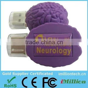 Brain Design Simulation Human Organ Customized Usb Flash Drive , Free Sample thumbnail-3