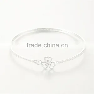 Womens 925 Solid Sterling Silver Brand Bangles Latest Design thumbnail-5