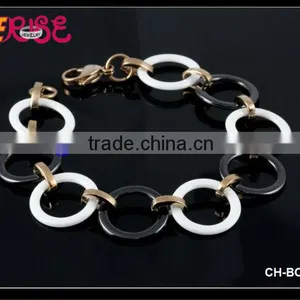 2015 Fashion Jewelry Popular Ceramic Bracelets Designs for Girls thumbnail-1