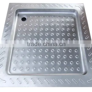 Stainless Steel 304 Customized Deep Shower Tray for RV,Yacht,Boat,Train and Public Mobile Toilet thumbnail-1