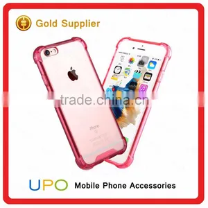 [UPO] Wholesales 2 in 1 Hybrid Tpu pc Shockproof Transparent Back Cover Phone Case for IPhone 7 thumbnail-3