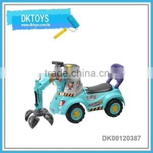 Plastic 2015 Hot Sell Kids Ride on Toy Excavator thumbnail-2
