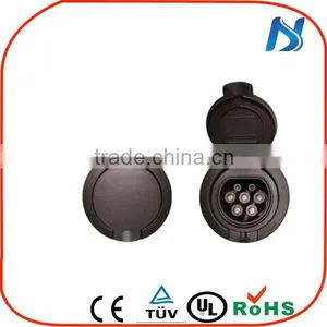 Mode 3 Type 2 Plug Dsiec2e EV 32P Charing Socket For Electric Car Charging Type 2 Male Inlet thumbnail-2