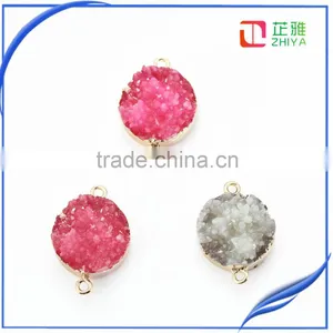2016 Hot Sale Resin Druzy Pendant Wholesale Druzy Jewelry thumbnail-4
